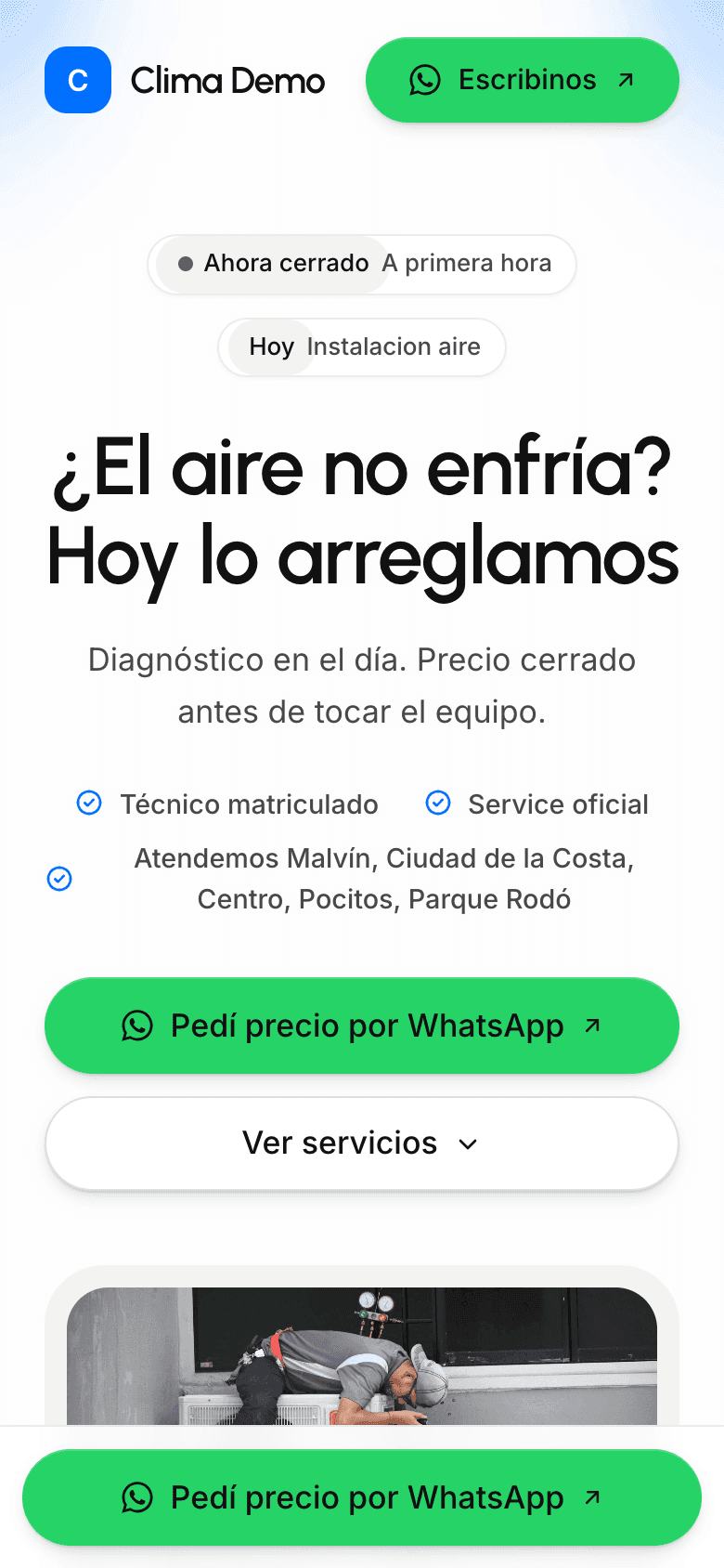 Busca en Google y entra a tu página